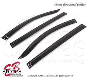Mitsubishi-Montero-Sport-2008-16-Outside-Mounted-Dark-Smoke-JDM-Window-Visor-4pc