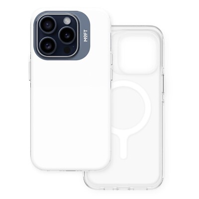 MOFT Magnetic Case iPhone 15 Pro Max Compatible MagSafe Anti-Yellowing White