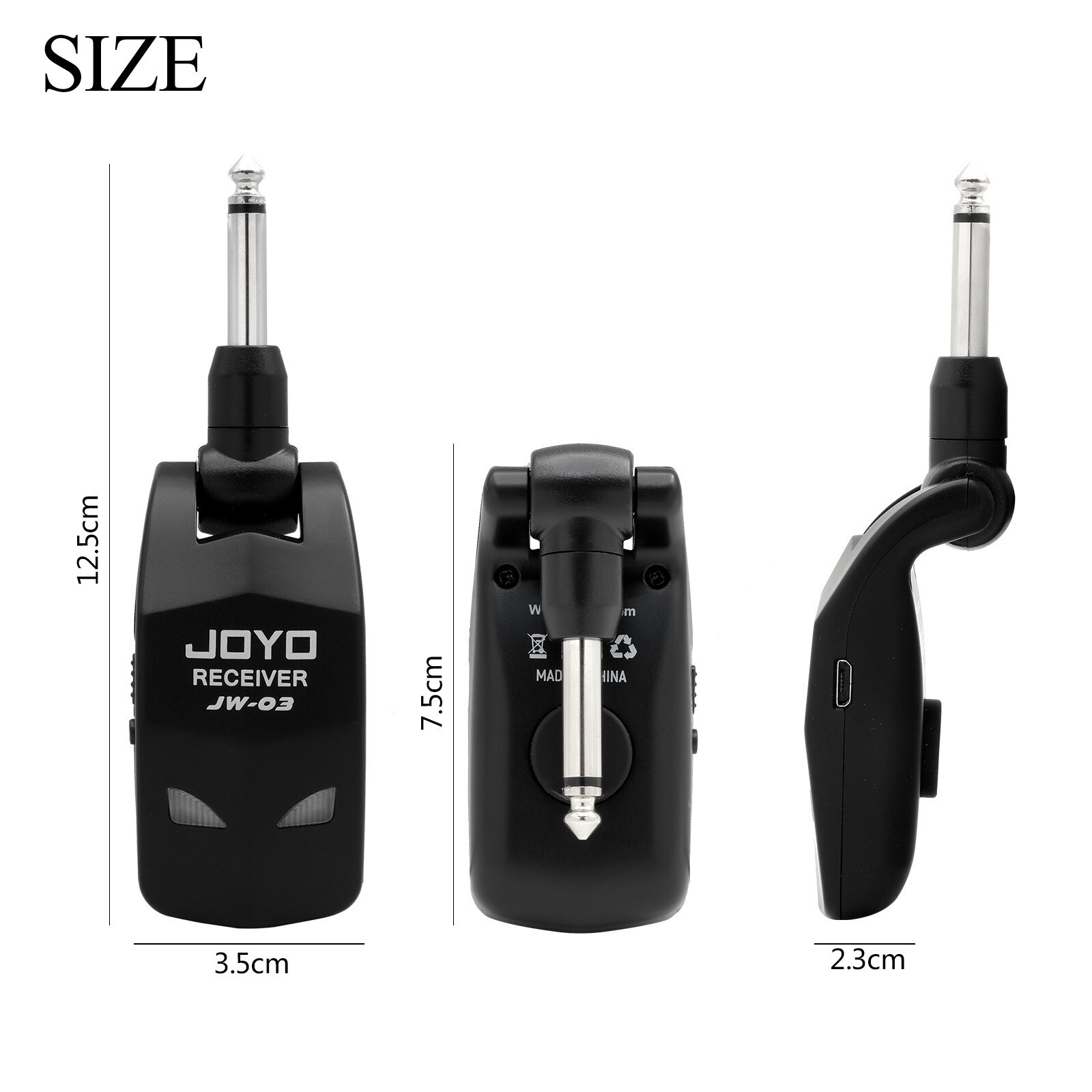 JOYO JW03 2.4GHz Guitar Wireless System Transmitter Receiver eBay
