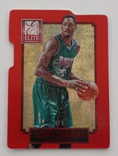 LARRY SANDERS 13-14 Panini Elite RED 8/8 1/1 RARE One of One Jersey Number Bucks