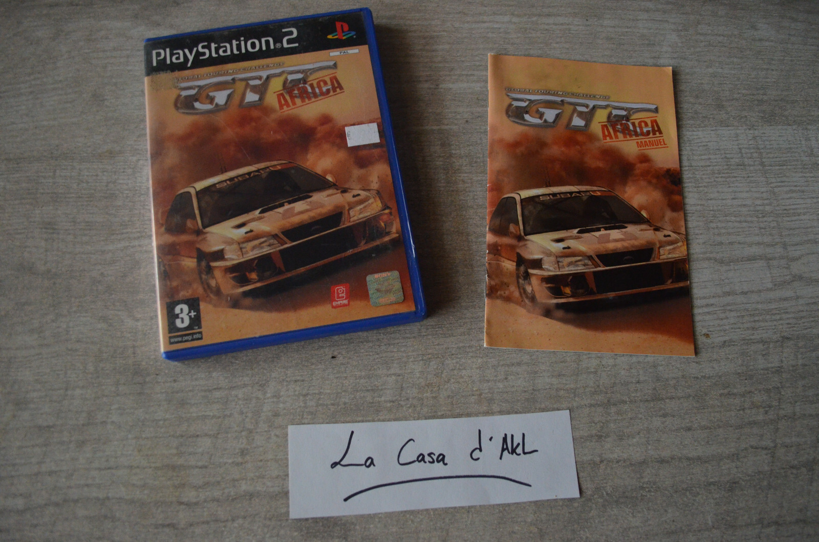 GTC Africa complet sur Playstation 2 PS2 FR
