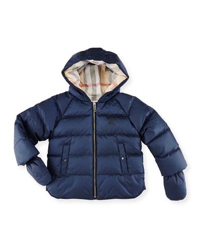 hooded puffer jacket coat 9m 