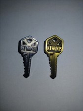 Two Kiwanis International Key Pins "I Hold The Key"