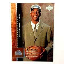 Stephon Marbury 1996-97 Upper Deck Rookie Card #74 NBA Minnesota Timberwolves. rookie card picture