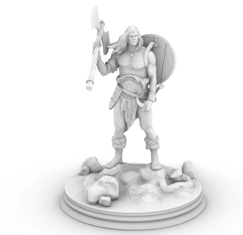 Conan the Valorious Resin Sculpture Statue Model Kit Unpainted/Unassembled - Picture 3 of 3