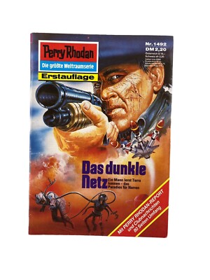 Perry Rhodan The Dark Web No. 1492 Cartoon Robert Feldhoff Shop Report 1990