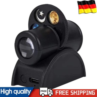 Earth Moon Projection Lamp Durable Starry Projector for Kids Bedroom Wall Decor