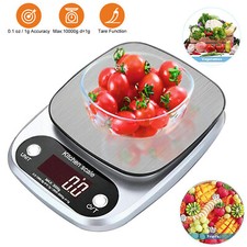 Digital Kitchen Food Diet Scale Multifunction Weight Balance 22lbs/1g 0.04Oz-