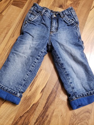 old navy lined jeans