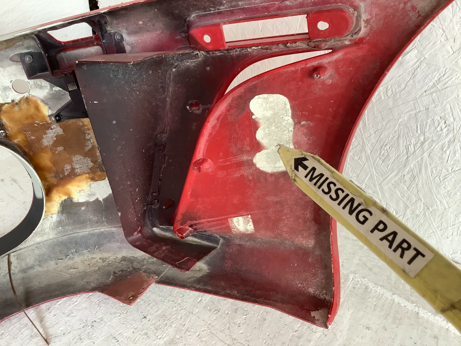 2005 2009 Ferrari F430 front bumper 