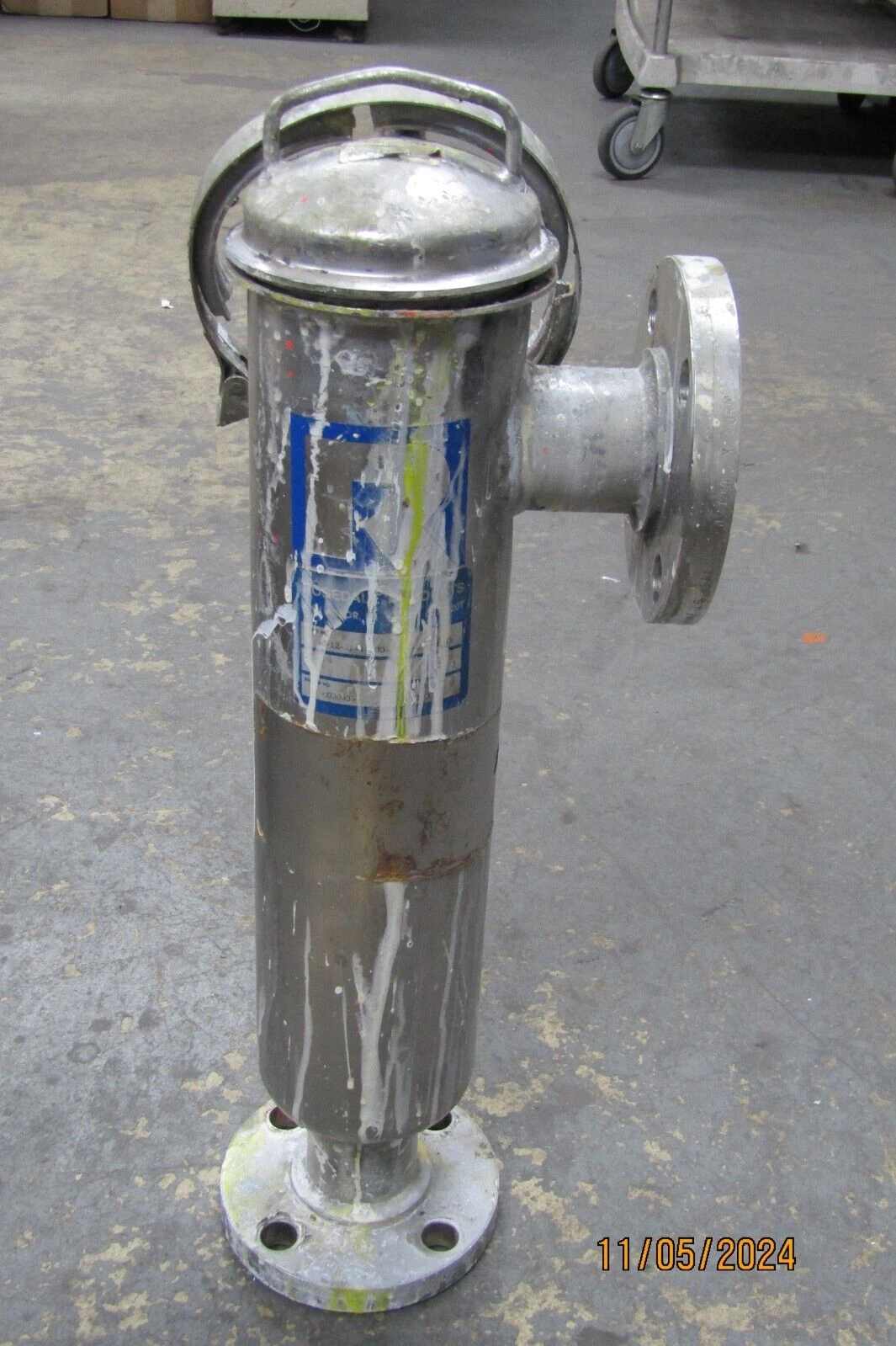 😏 ROSEDALE 2¼" STAINLESS STEEL FLANGED BASKET STRAINER