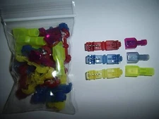 (30) 3M T-Tap/Male Insulated Wire Terminal Connectors Car Audio Alarm Combo Pack