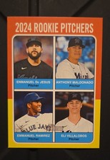 2024 Topps Heritage High Number - Quad Rookies Anthony Maldonado, Emmanuel...
