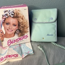 Clairol Benders VTG Heated Flexible Shapers Hot Curlers In Box Tested  Works