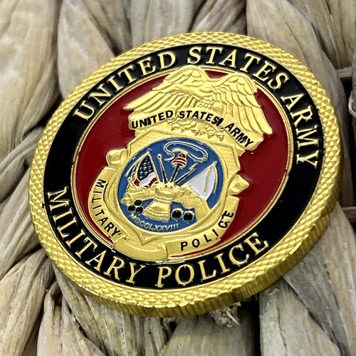 MP-Military Police US ARMY Challenge Gift Coin - Picture 2 of 4
