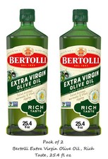 Bertolli Extra Virgin Olive Oil, Rich Taste, 25.4 fl oz (2 Pack)