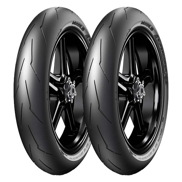 TYRE PAIR PIRELLI SUPERCORSA SC V4 120/70-17 SC3 + 140/70-17 SC1