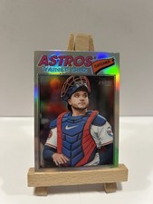 2026 Topps Heritage #219 Yainer Diaz Houston Astros Chrome Refractor 