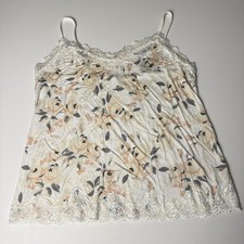 Lane Bryant The Lace Cami Tank Top Size 18/20 Adjustable Straps