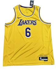 Nike Los Angeles Lakers Lebron James NBA Swingman Icon Edition Jersey XXL NEW