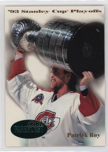 Patrick Roy [Emerald Ice] #510 1992 Parkhurst card
