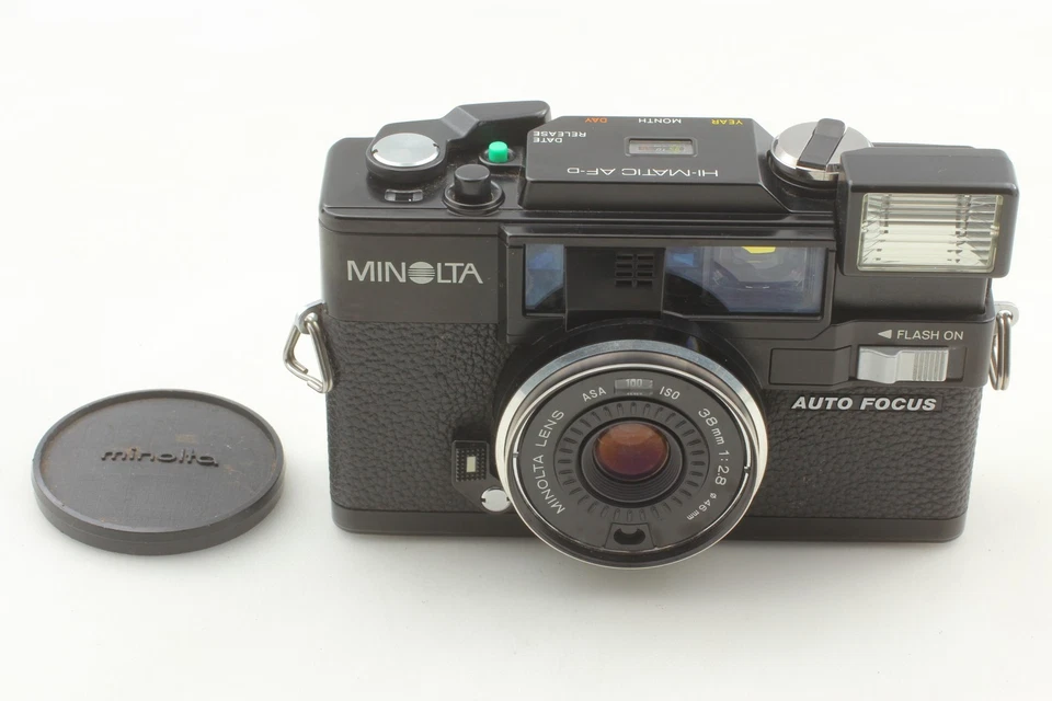 [Exc+4] Minolta Hi-Matic AF-D 35mm Point & Shoot Film Camera From JAPAN - Image 2 of 4