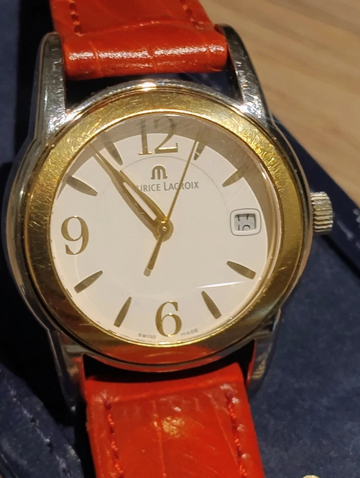 Reloj Hombre Maurice Lacroix Dos Tonos Oro Y Plata AG23518 Foto 4 de 4