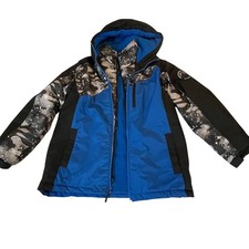 Weatherproof Boys Snow Jacket With Hood Camo Design Medium