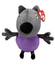 Ty Beanie Baby - Danny Dog the Dog, UK, Peppa Pig, MWMT Stuffed Animal Toy