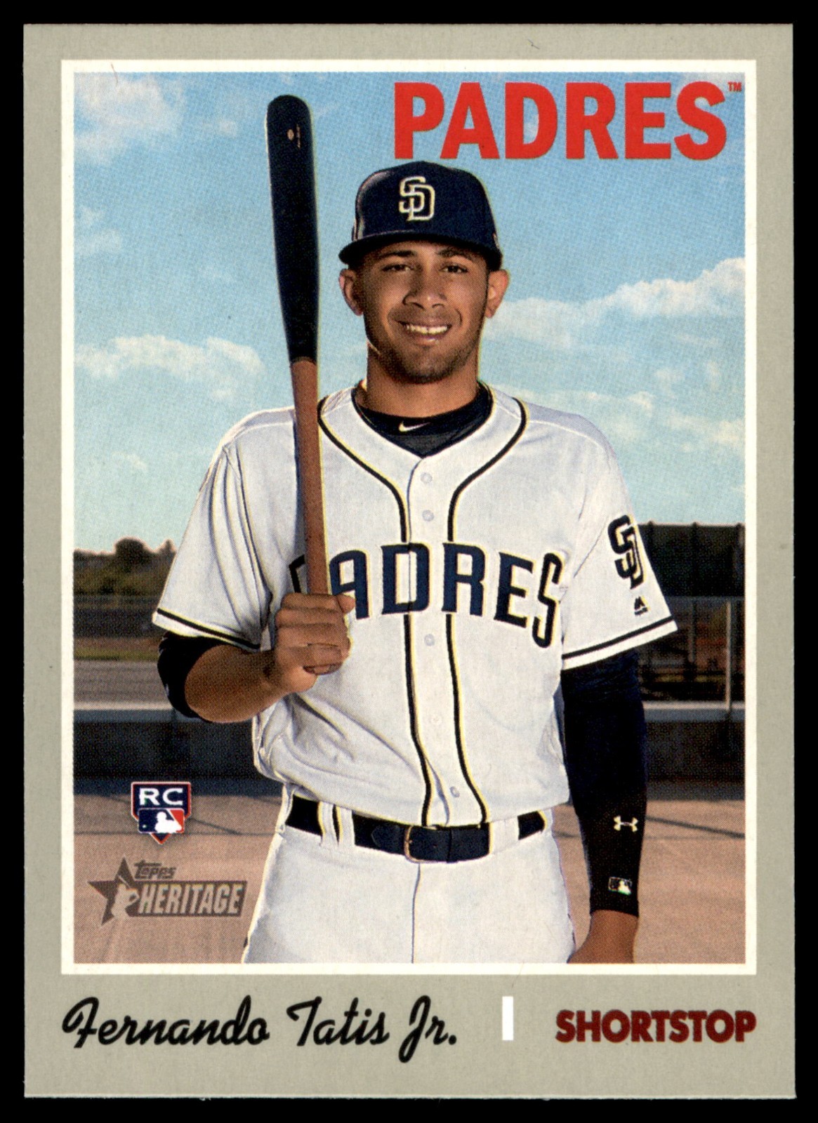 2019 Topps Heritage #517 Fernando Tatis Jr. RC