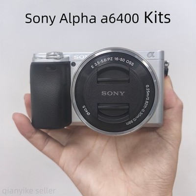 Sony Alpha a6400 24.2MP Fast Focus Mirrorless Digital Camera with 16-50mm Lens