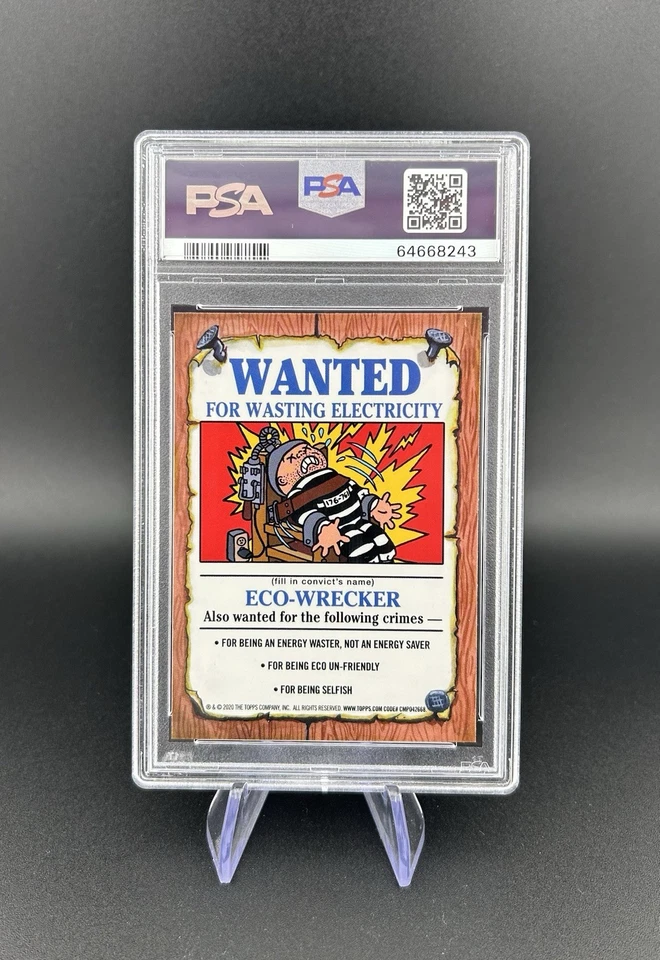 2020 Garbage Pail Kids Chrome T2 Tootie GPK PSA 10 - Image 2 of 3