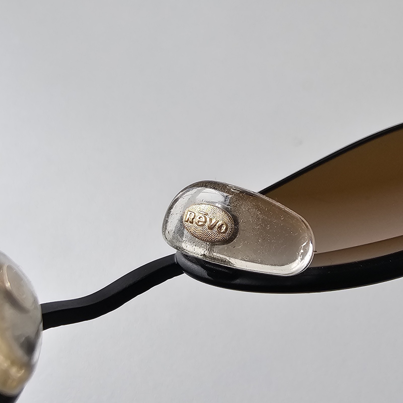 Vintage REVO 1111/011 Python Pattern Sunglasses G… - image 9