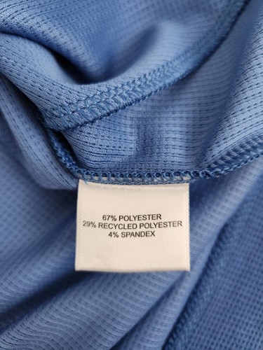 Peter Millar Crown Sport Grid Performance Half Zip Hoodie Sailor Blue Pullover - Picture 9 of 14