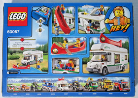 Lego CITY 60057 ~ CAMPER VAN ~ Retired NISB oars CANOE Life Vests NEW