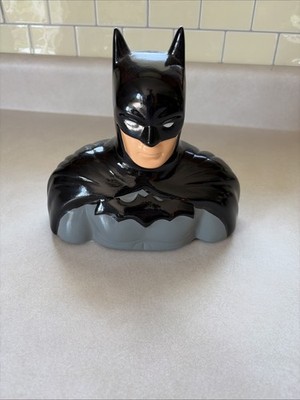 Collectible Batman Ceramic Piggy Bank TM DC Comics, Starpoint New York 8''