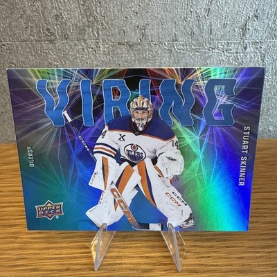2025-26 Upper Deck Series 2 Hockey Vibing Stuart Skinner Edmonton Oilers #VB-30
