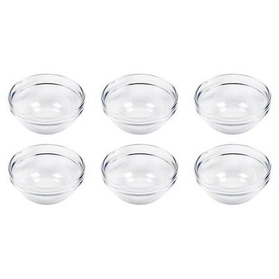 Luminarc Empilable Dipp-Schälchen, Glas, stapelbar, Ø 6 cm, klar (6 Stück)