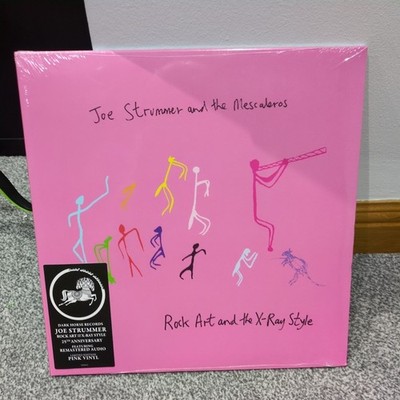 JOE STRUMMER AND THE MESCALEROS - Rock Art X-Ray Style PINK Vinyl 2x LP RSD NEW