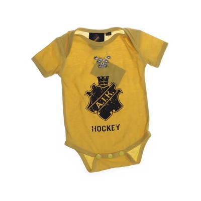 Skellefteå Aik Hockey, Body, Größe: 68, Gelb, Baumwolle, Print #8a2