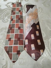 Vintage 1940s-1950s Swing Neckties - 193