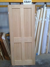 Oak FD30 4 Panel Shaker Door (Prefinished) - 826 x 2040 x 44mm (626)