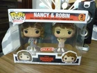 Nancy & Robin 2 Pack Stranger Things Target Exclusive Funko Pop with Protector