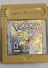 Pokemon Gold Version AUTHENTIC Game Boy Color 2000 CARTRIDGE ONLY, New Battery