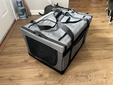 Cat Carrier With Divider For Multiple Pets Dual Sided