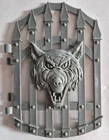 1983 MOTU Snake Mountain Wolf Gate Door Part Original He-Man Vintage