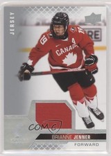 2022 Upper Deck Team Canada Juniors Women's WC Jersey Relics Brianne Jenner 4om