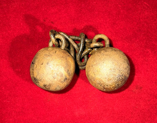 RARO TIRO DE GUERRA NAVAL DE LA ERA DE LA GUERRA CIVIL / HIERRO FUNDIDO SÓLIDO