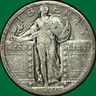 New Listing1920-S Standing Liberty Quarter Very Fine VF Coin #40430