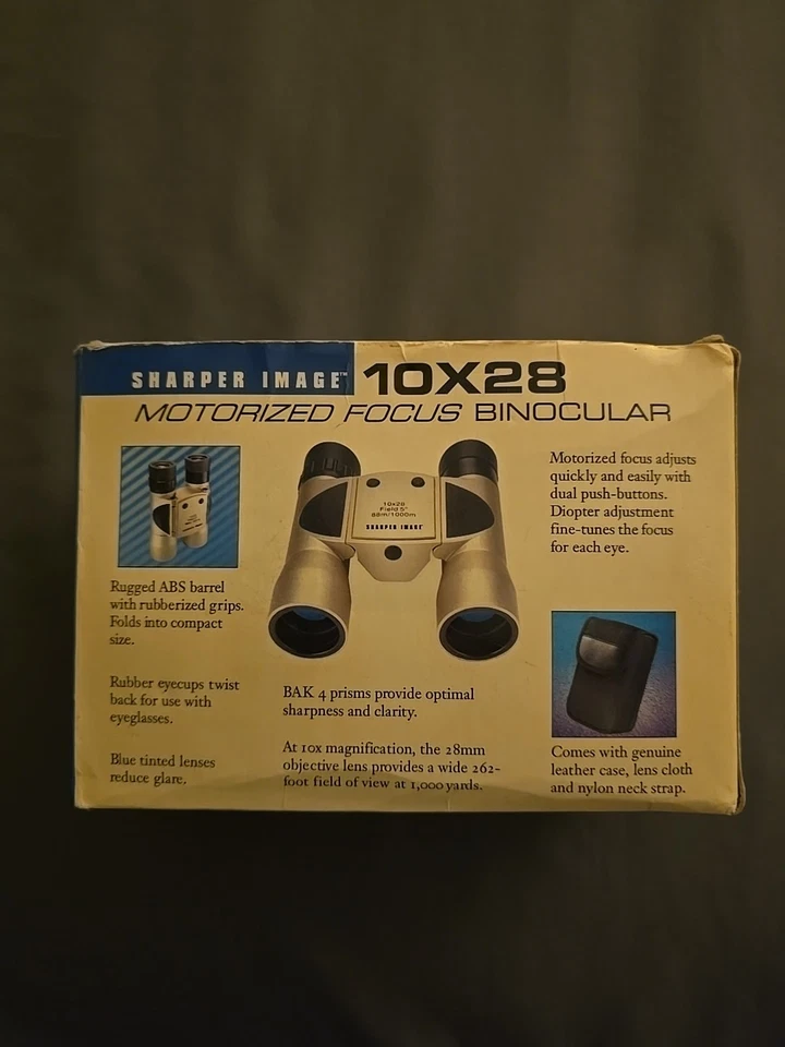Sharper Image Motorized Focus Binoculars - Image 2 of 4